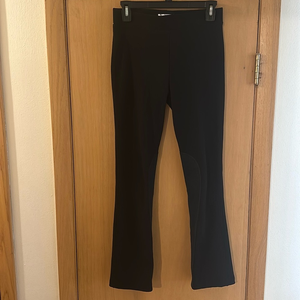 Tuff Rider Kids Girls Equestrian Horseback Riding Britches Pants Black Size 16